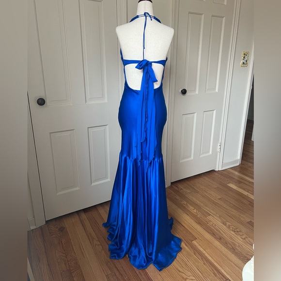 Vintage Y2K Blue Cache Dress - Picture 1 of 8